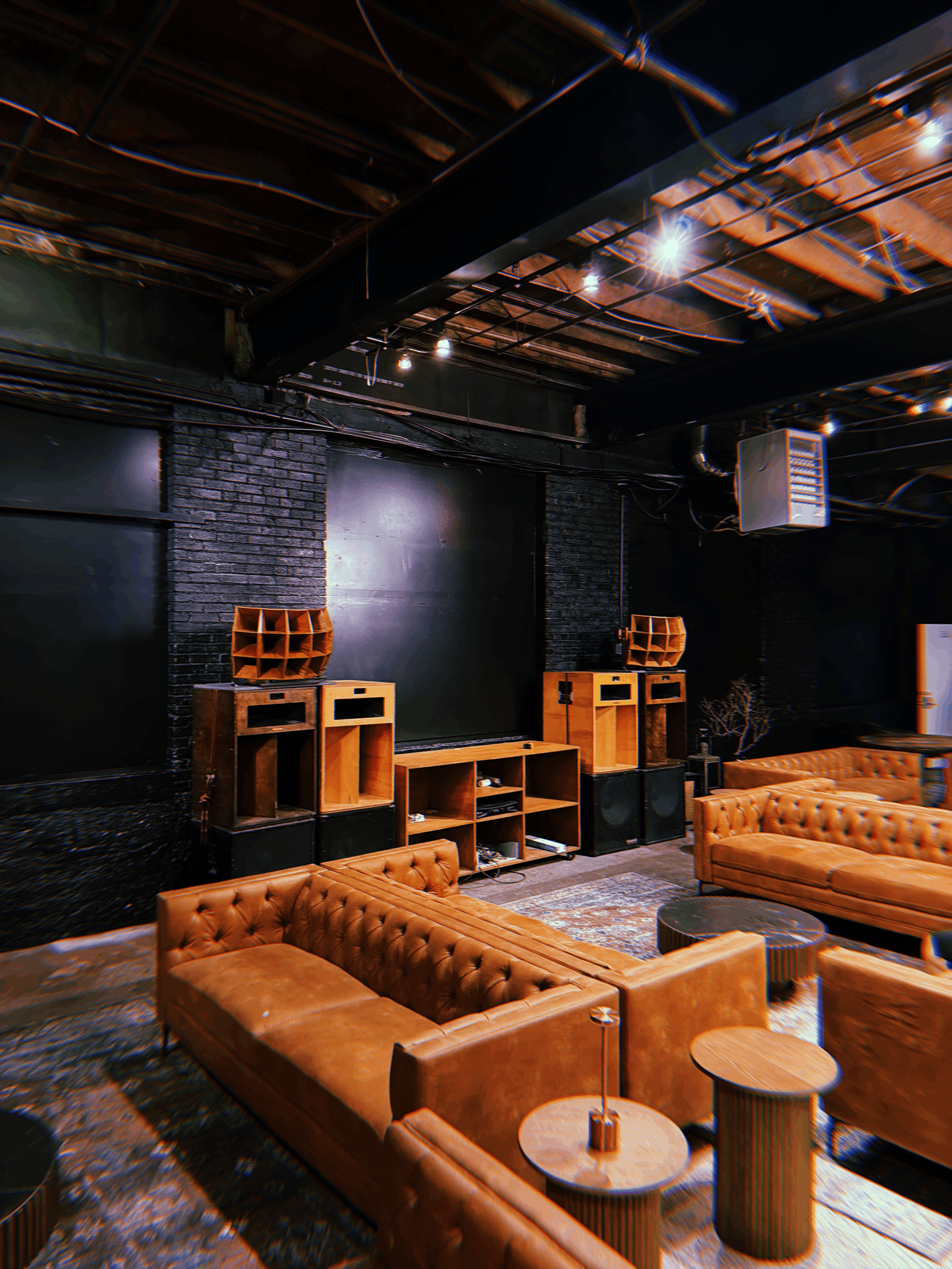 Interior atmosphere of Blackheart Social Club